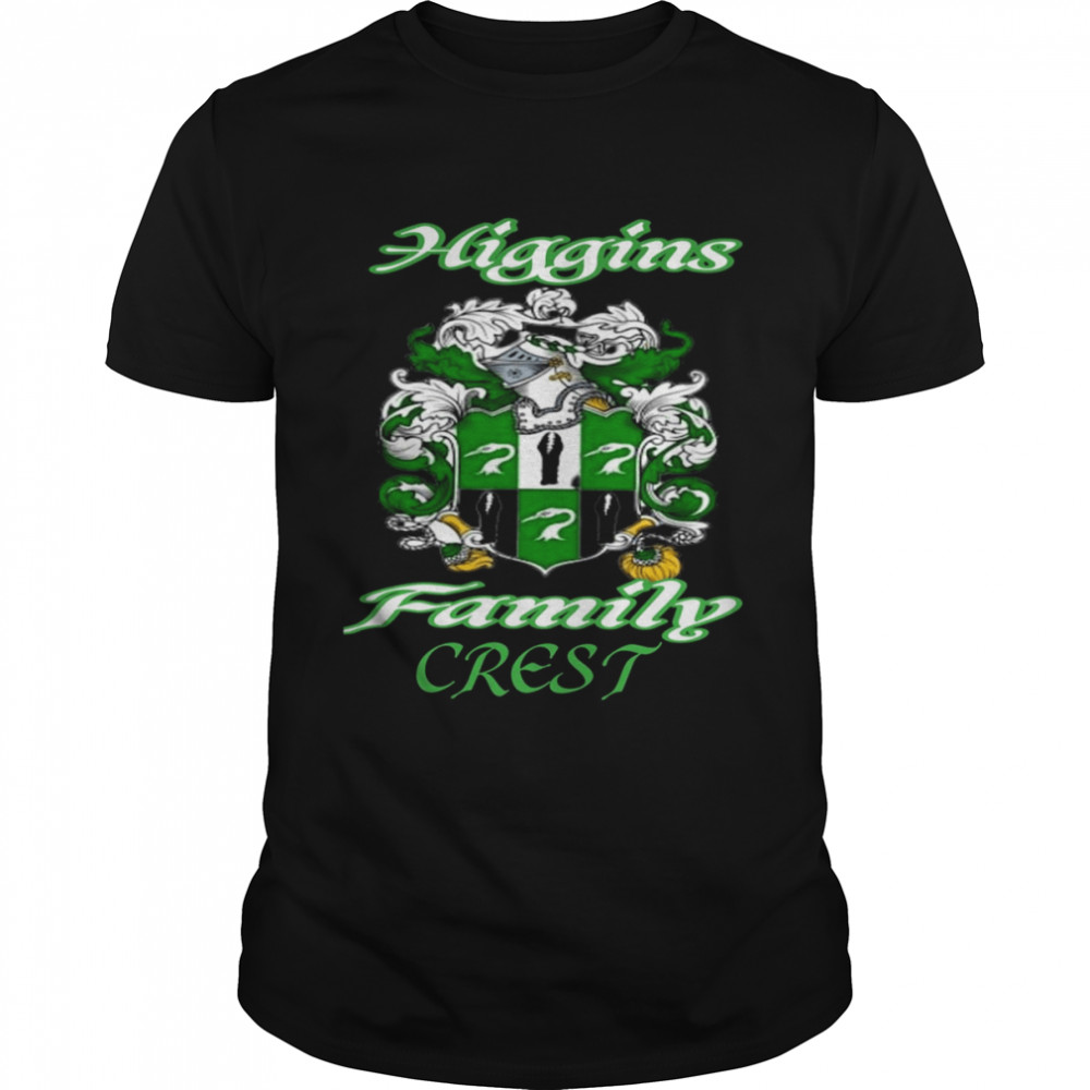 Ohiggins Family Crest Green shirt