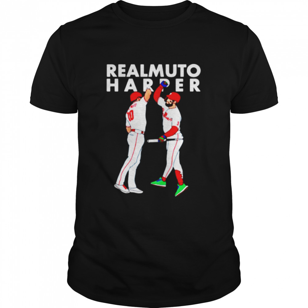 realmuto and Harper Philadelphia Phillies baseball shirt