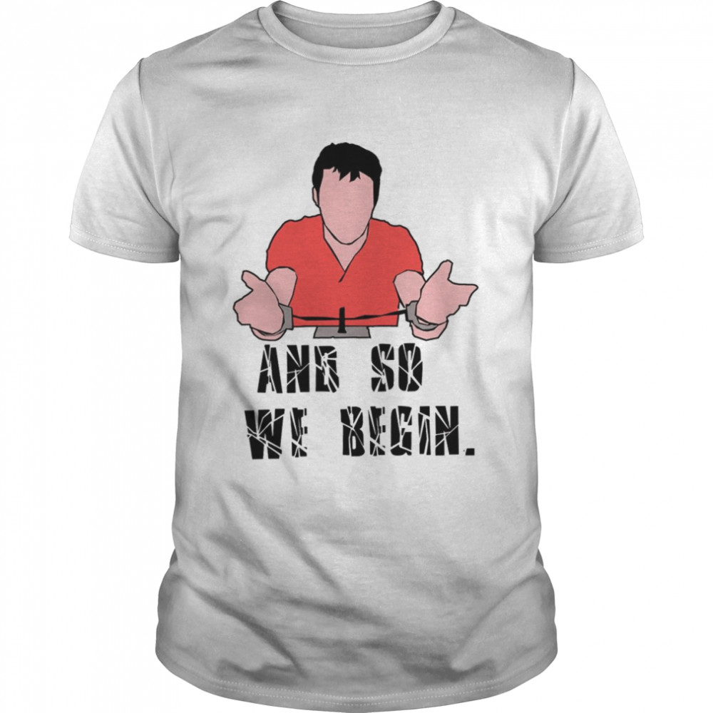 The Following And So We Begin Actor James Purefoy shirt