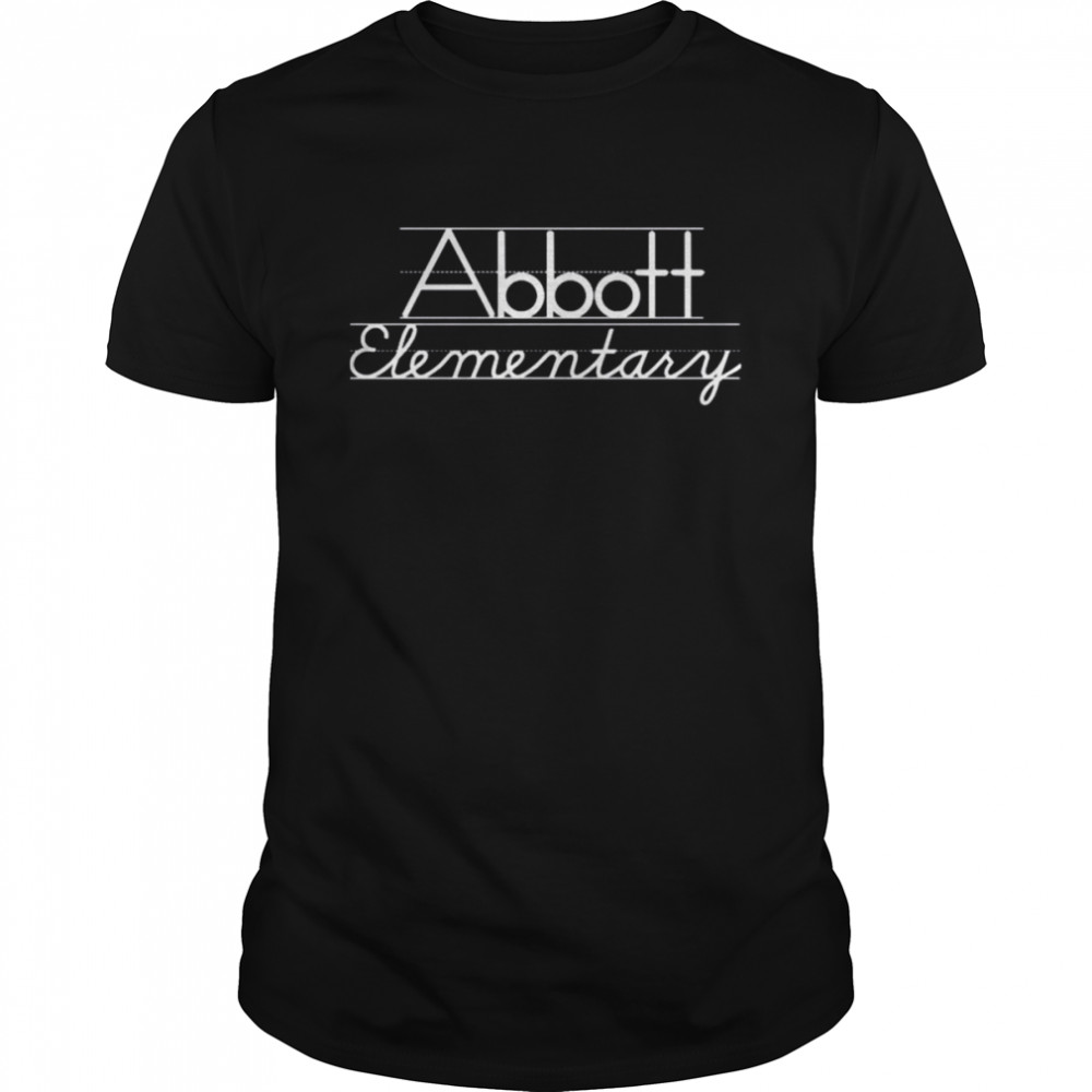 Typography Abbott Elementary shirt