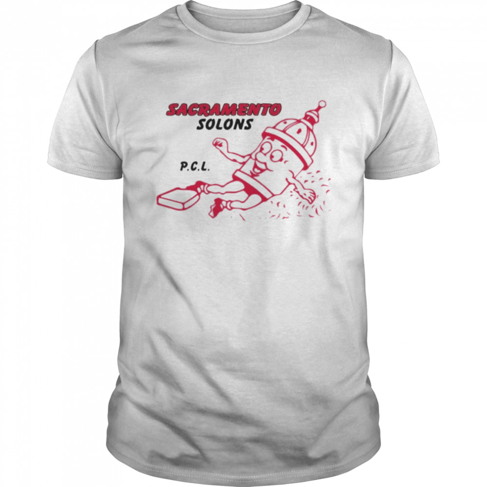 1966 Sacramento Solons baseball team logo shirt