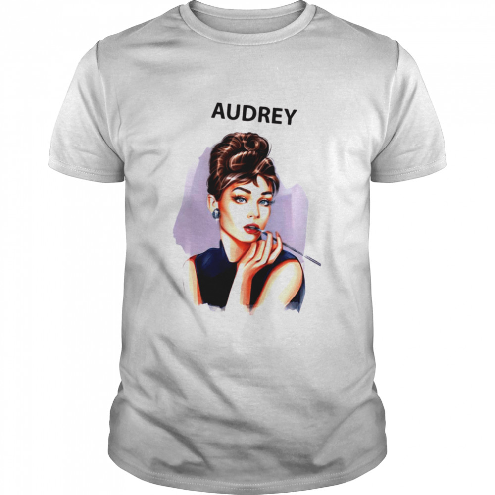 Digital Art Audrey Hepburn Actress shirt