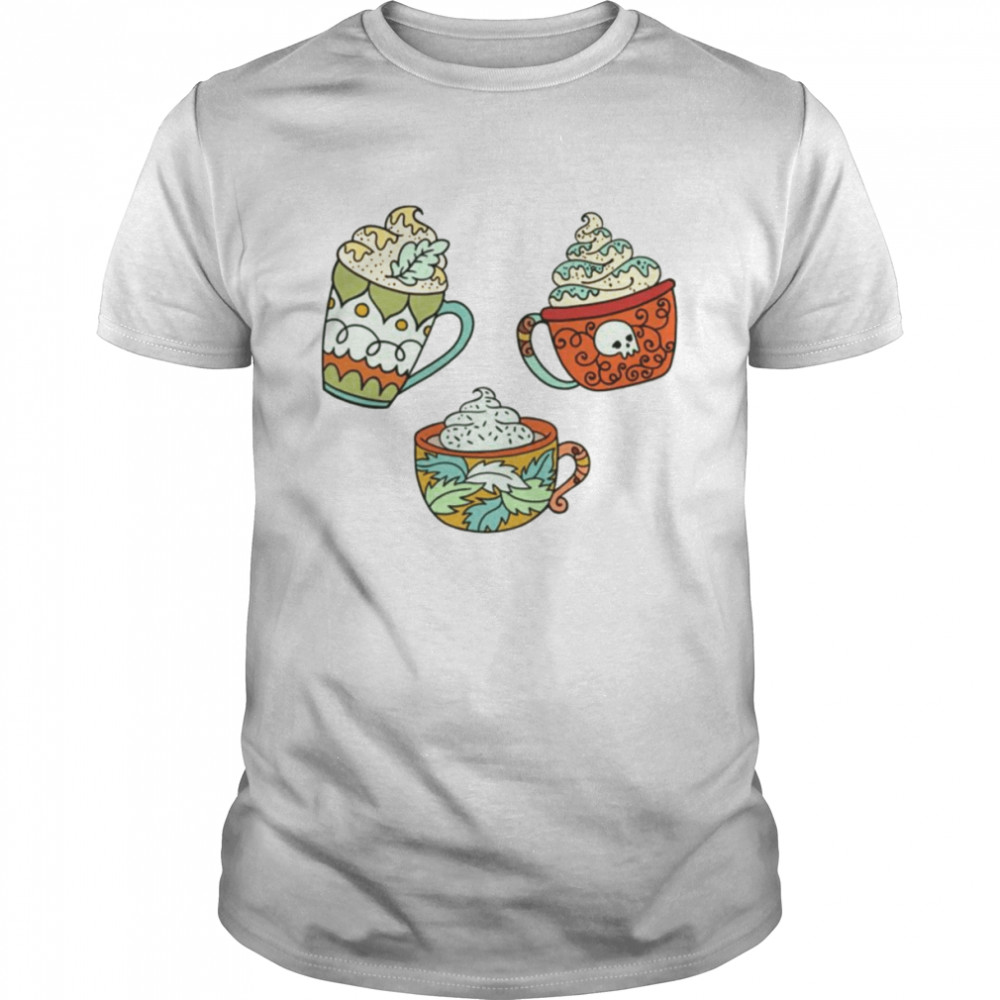 Fall Season Pumpkin Spice Latte Drink Sticker Pack shirt