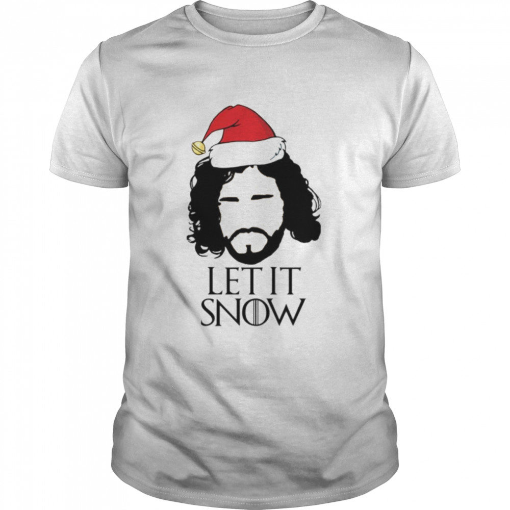 Jesus Let It Snow Christmas shirt