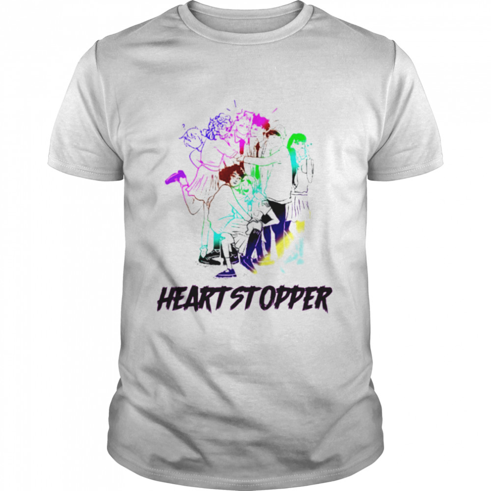Lgbtq Colored Heartstopper Gang shirt
