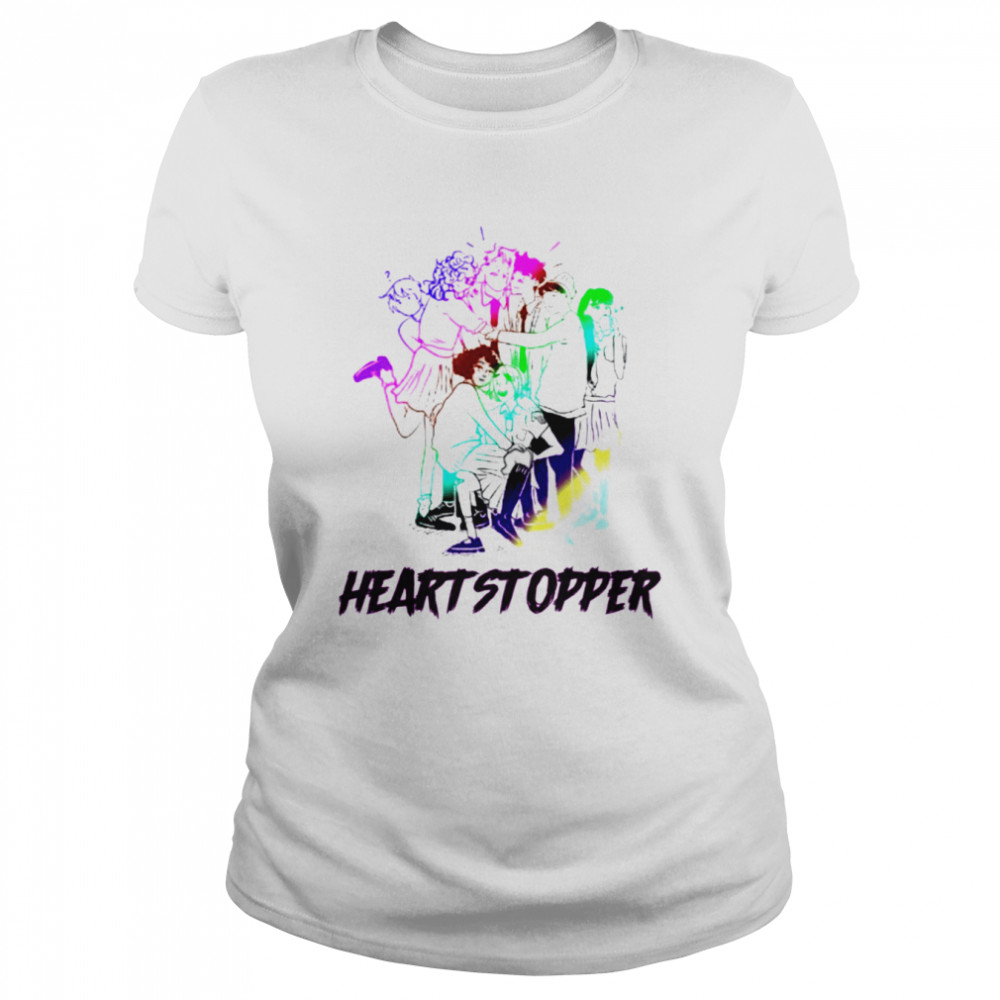 Lgbtq Colored Heartstopper Gang shirt Classic Women's T-shirt