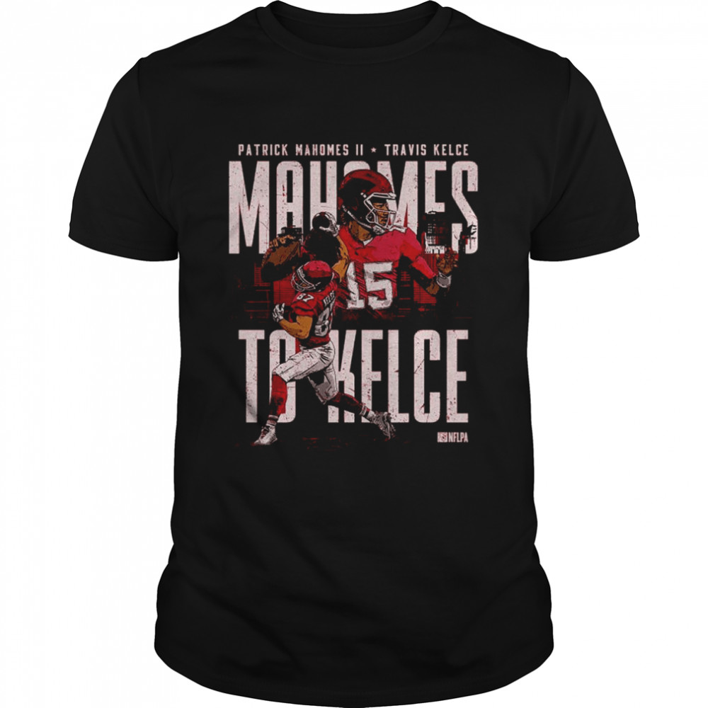 Patrick Mahomes & Travis Kelce Kansas City Connection shirt