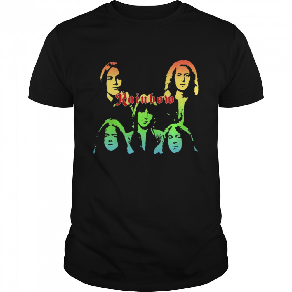 Rainbow Band Early Days Tribute shirt