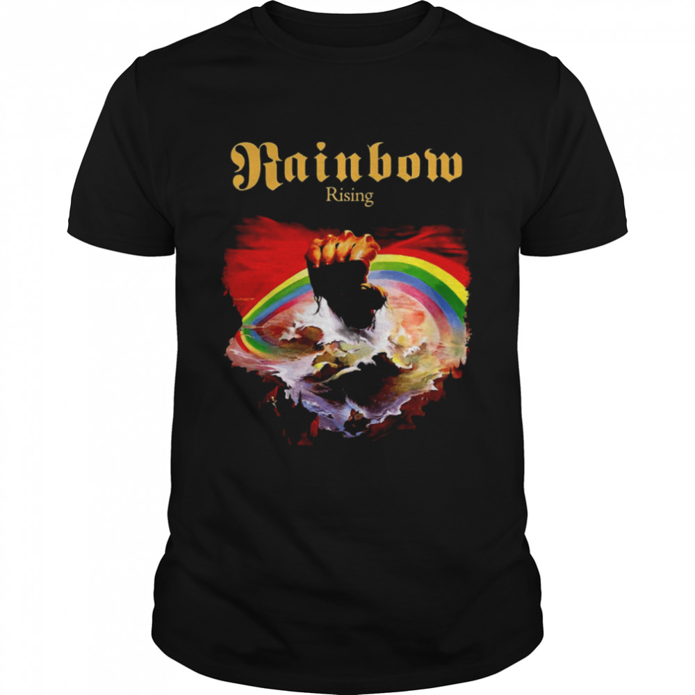 Rainbow Rising Dio Band shirt