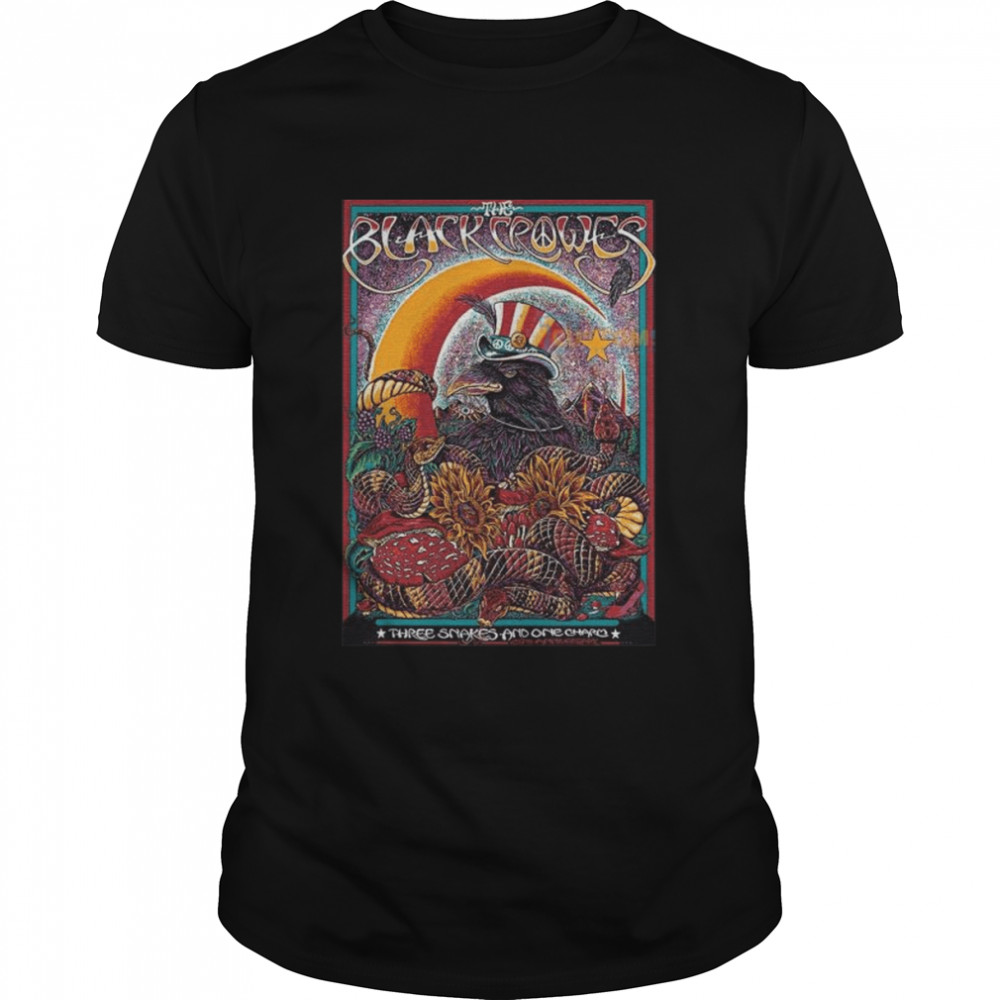 The black crowes three snakes and one charm shirt