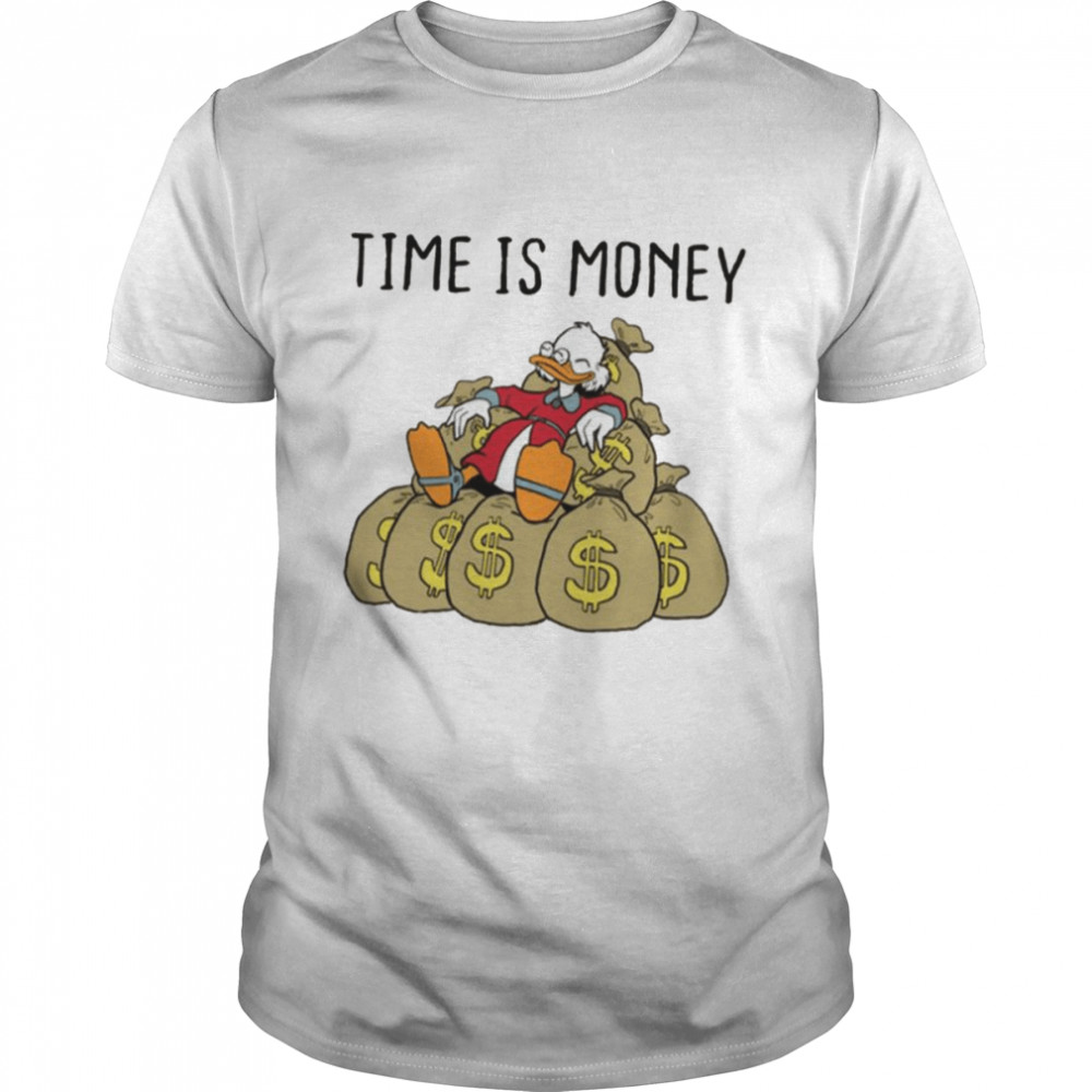 Time Is Money Scrooge shirt