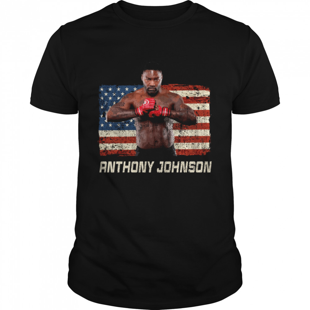 Us Flag Anthony Johnson Rumble Legend shirt