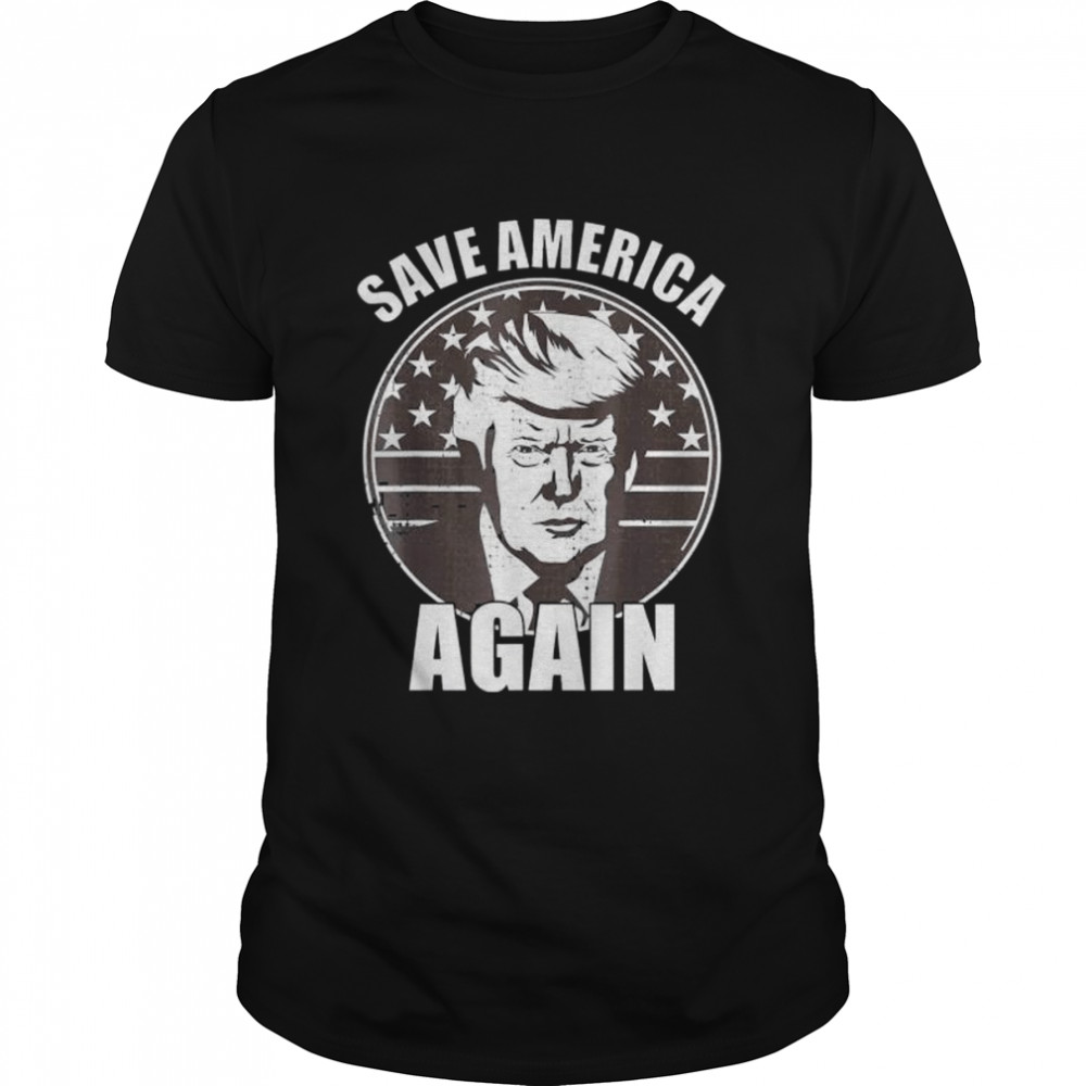 Trump 2024 Save America Again T-shirt