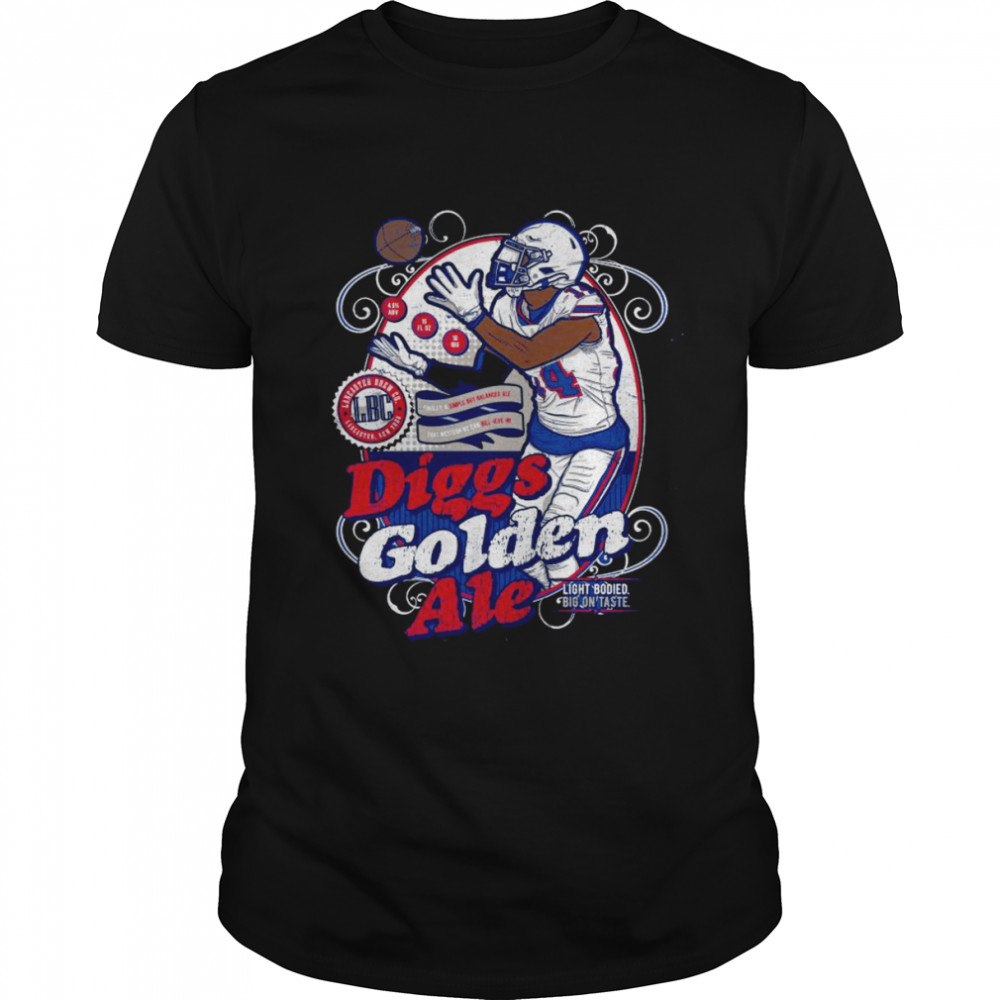 Buffalo Bills Stefon Diggs Diggs Golden Ale Shirt