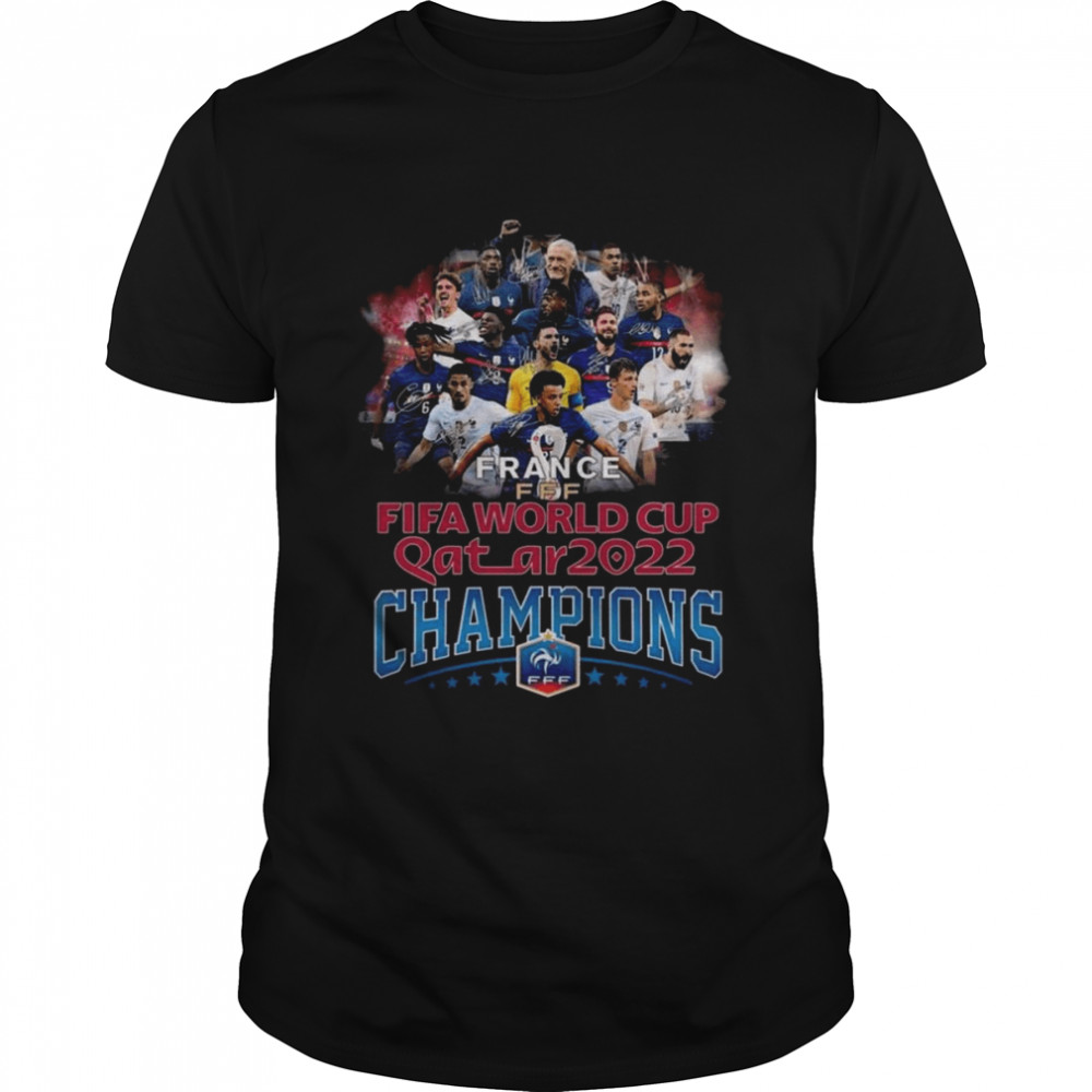 France FFF Fifa World Cup Qatar 2022 Champions Shirt