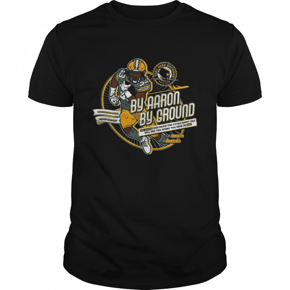 Green Bay Packers Aaron Jones By Aaron By Ground Shirt