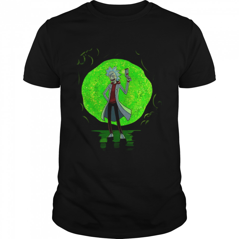 Gun Rick John Wick Rick Sanchez shirt