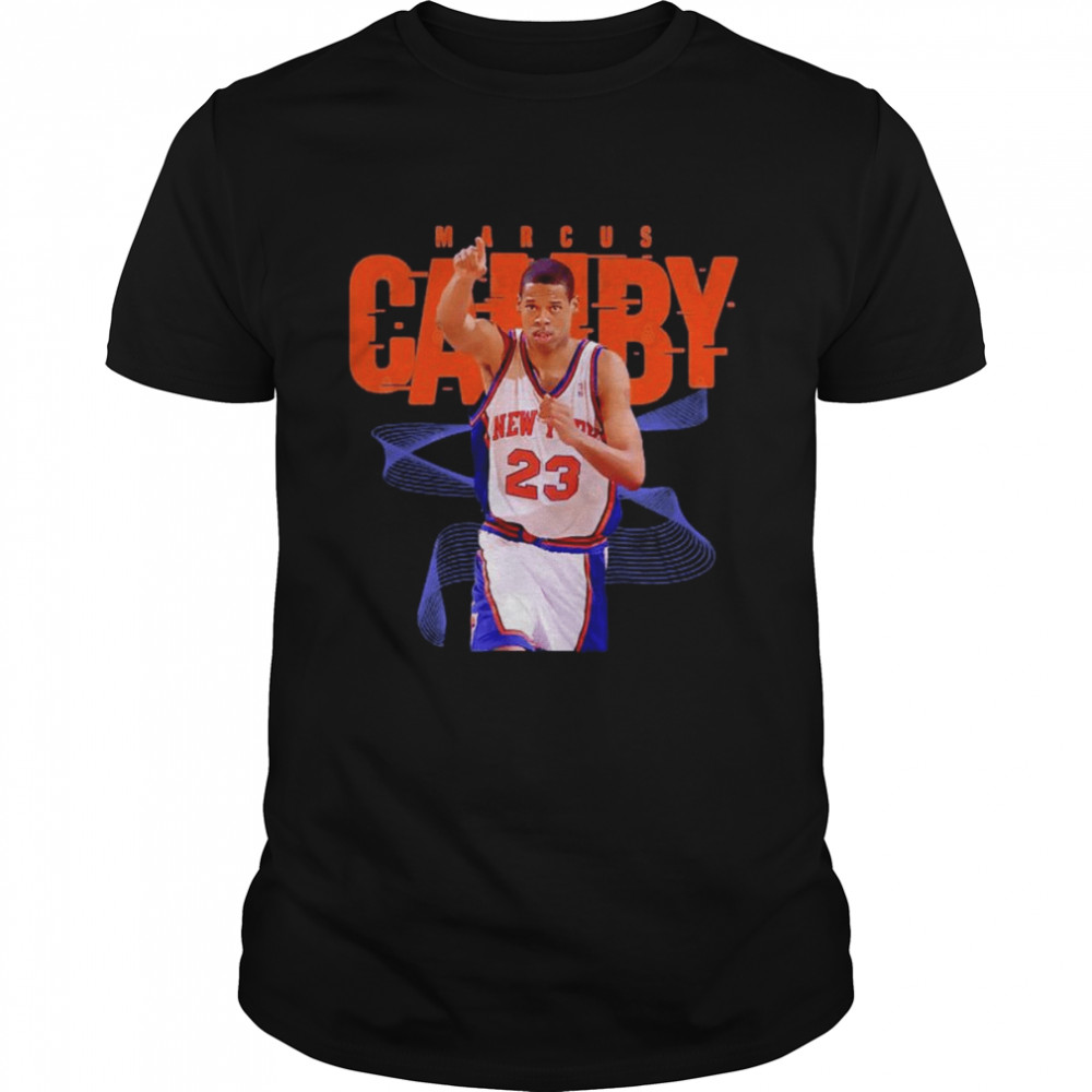 Marcus Camby New York Knicks no 23 player shirt