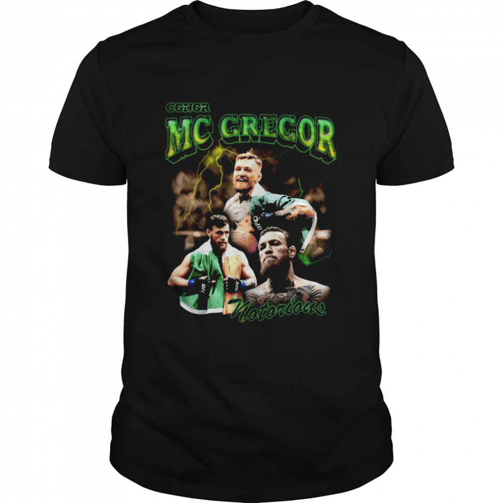 Retro 90s Design Notorious Conor Mcgregor shirt