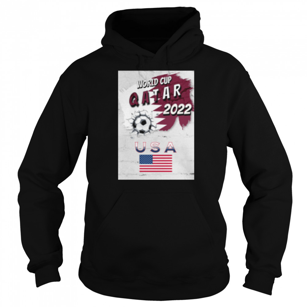 USA World Cup 2022 T- Unisex Hoodie