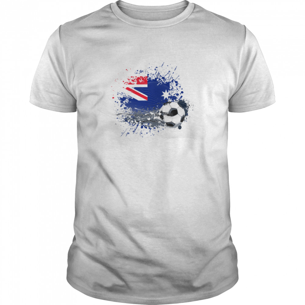 WORLD CUP 2022 AUSTRALIAN FLAG TEXTLESS shirt