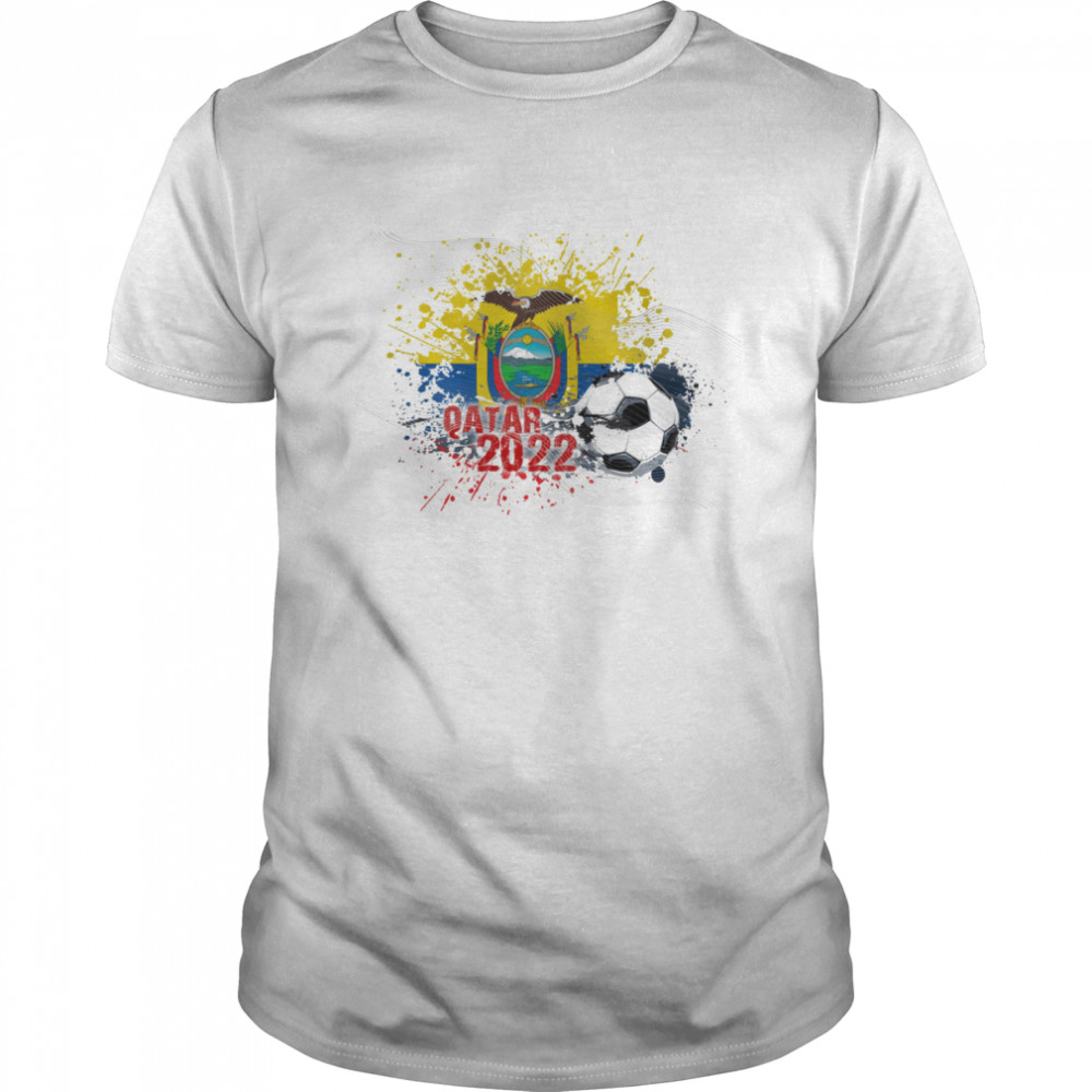 WORLD CUP 2022 ECUADORIAN FLAG shirt