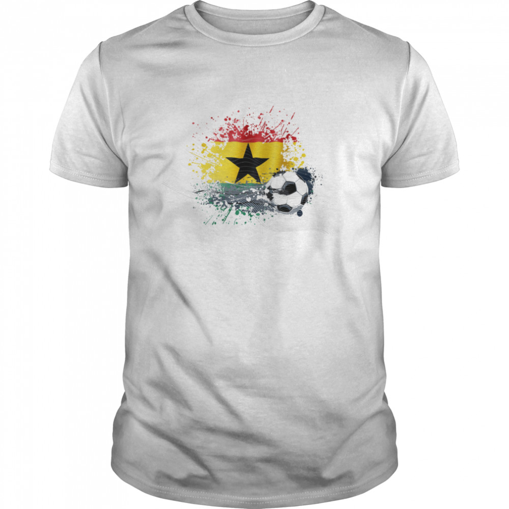 WORLD CUP 2022 FLAG OF GHANA TEXTLESS shirt