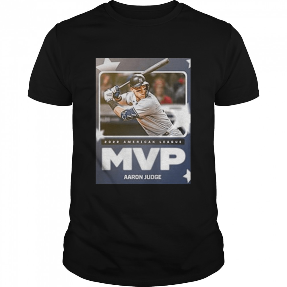 2022 American league mvp winner aaron judge vintage shirt