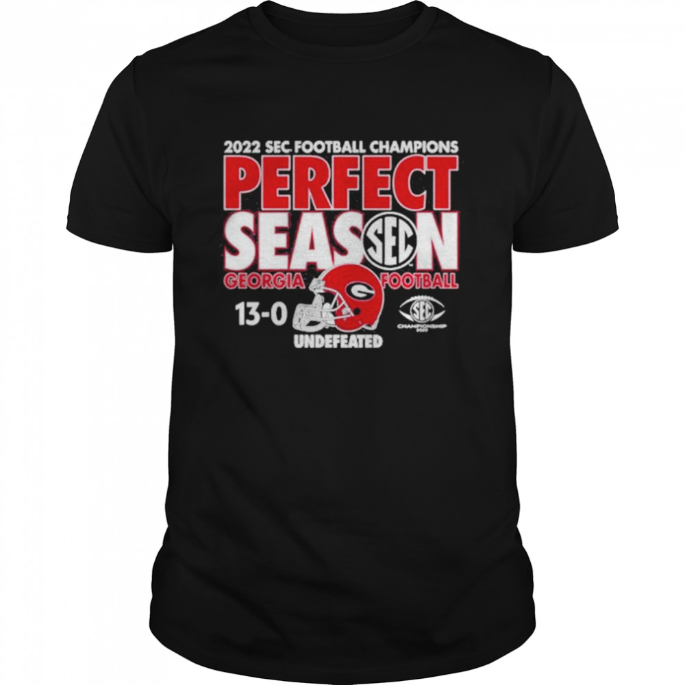 Georgia Football 2022 SEC Football Champions Shirt