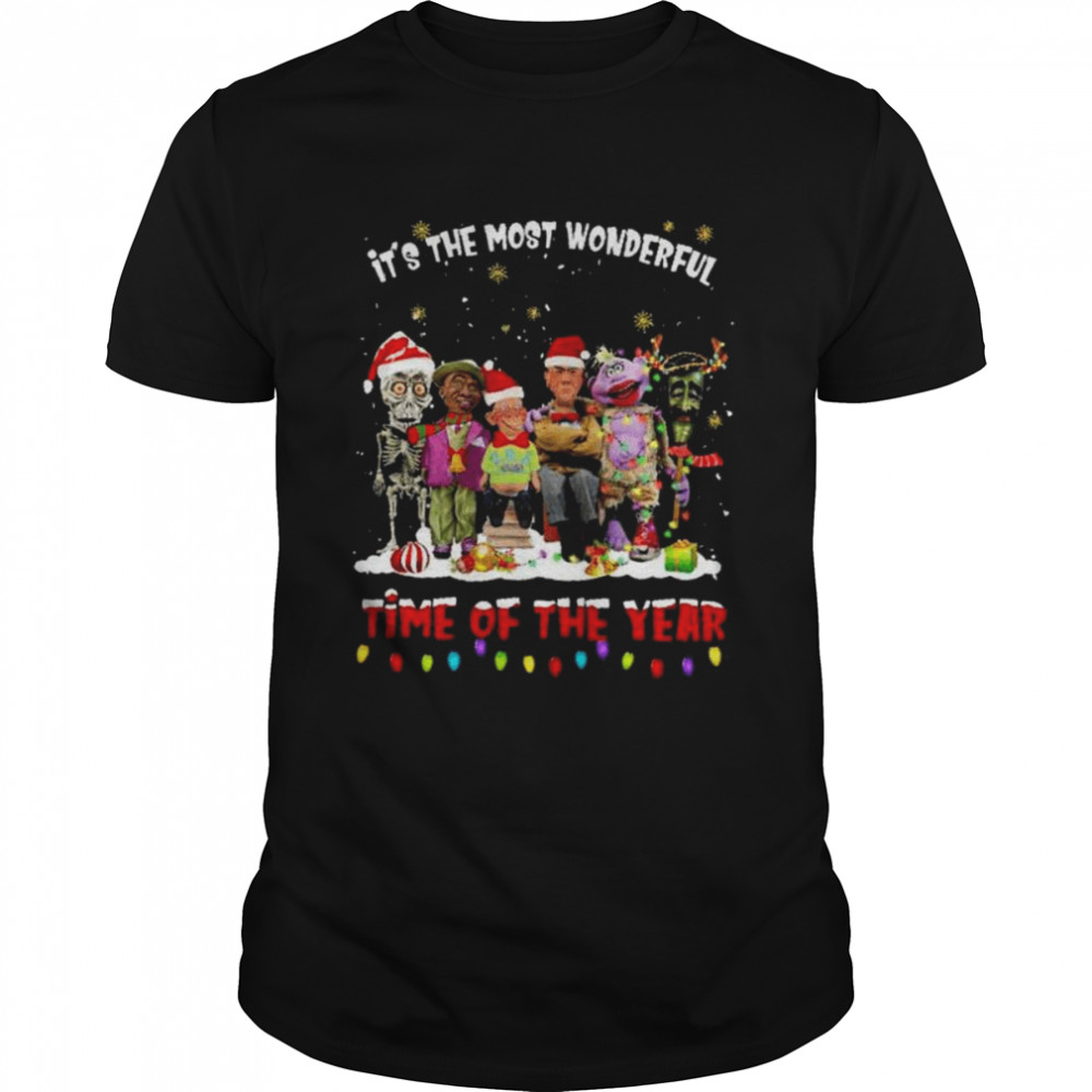 Santa Jeff Dunham Character it’s the most wonderful time of the year christmas shirt