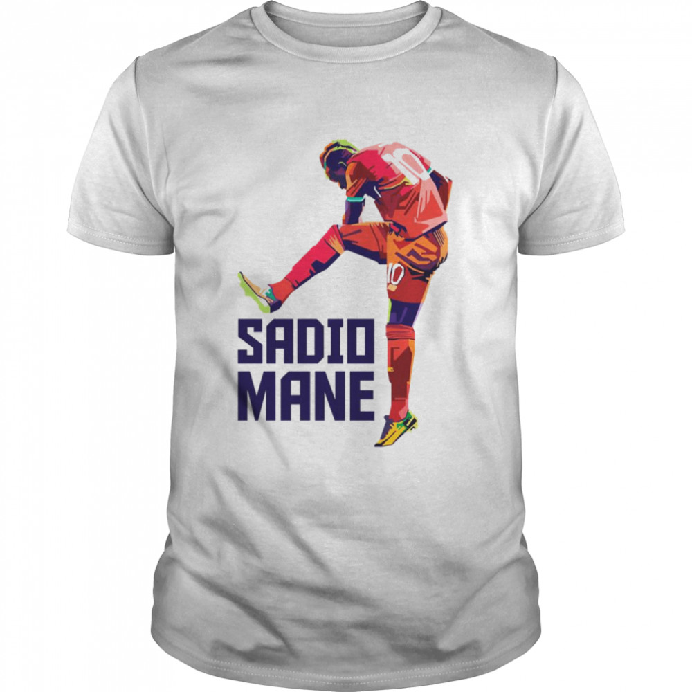 Shooting The Ball Sadio Mane shirt