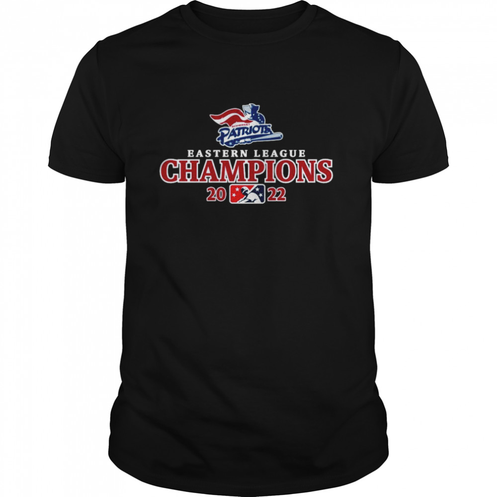 Somerset Patriots Eastern League Champions Gildan Sofstyle 2022 Shirt