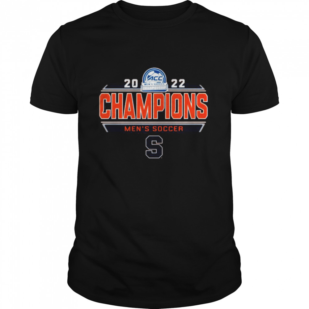 Syracuse Orange 2022 Men’s Soccer Conference Tournament Champions shirt