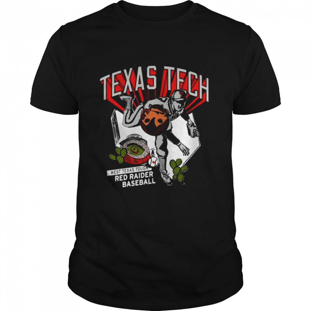 Texas Tech Red Raiders Bean Ball Baseball Shirt