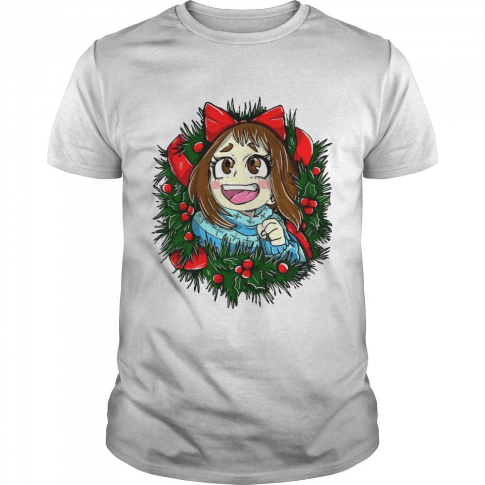 Uraraka Christmas Kawaii My Hero Academia Christmas shirt