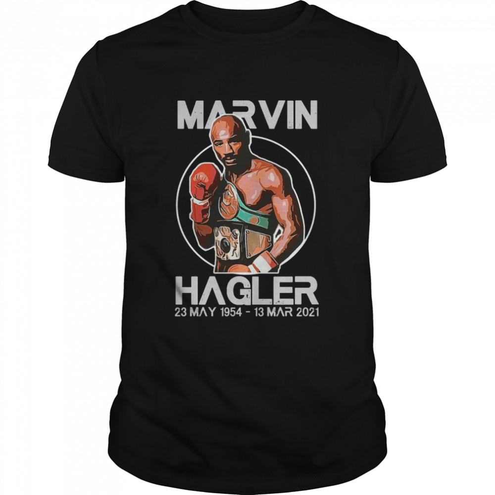 2021 Design Marvin Hagler 8 shirt