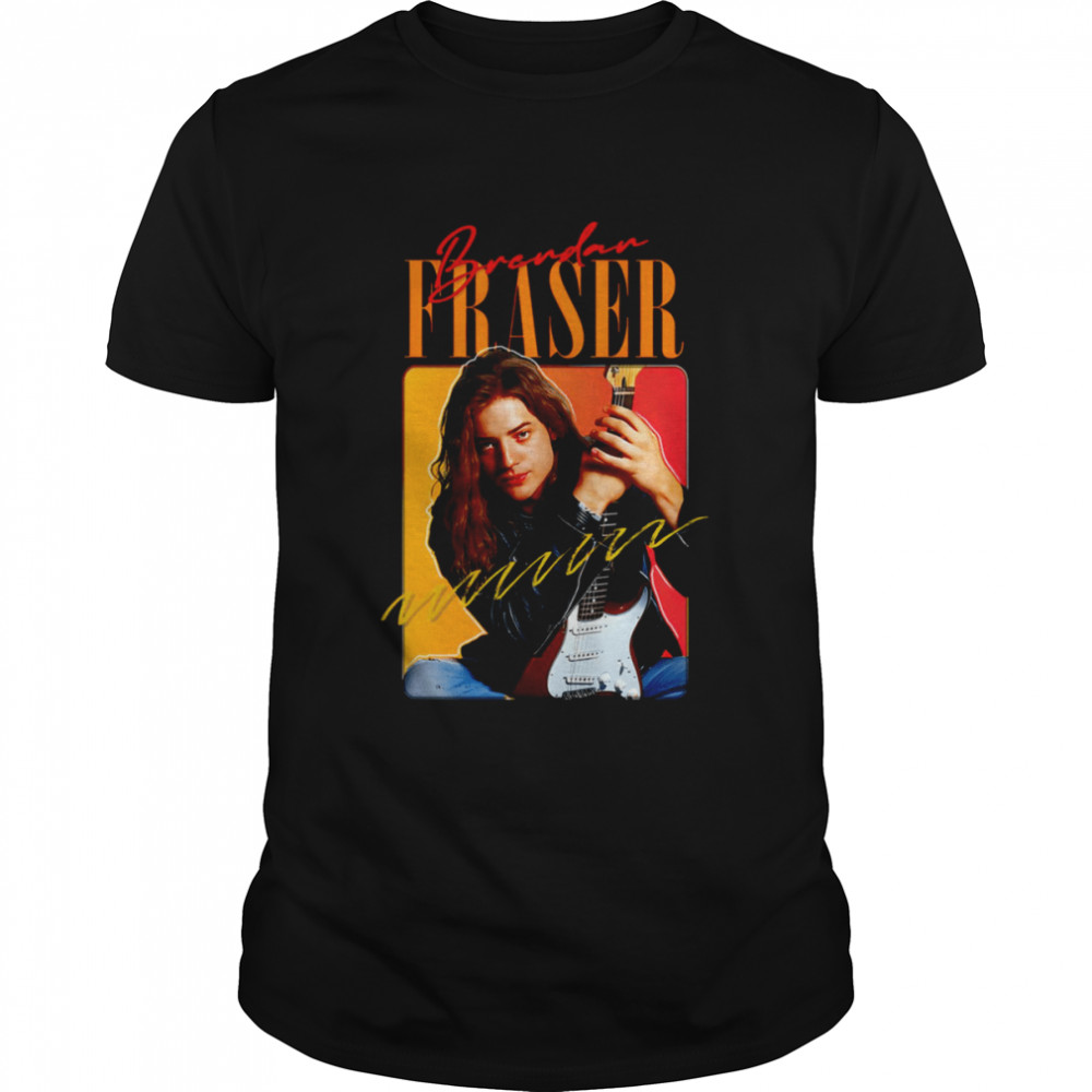 90s Vintage Design Brendan Fraser shirt