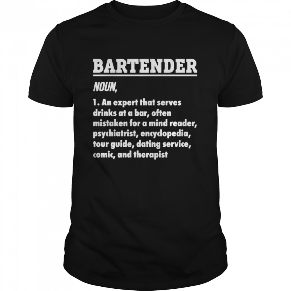 Bartender Shirt