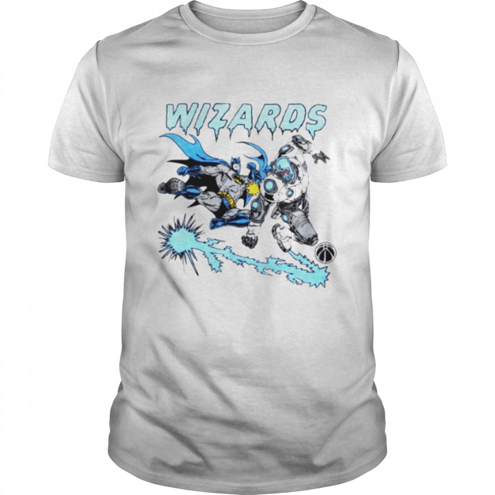 dC Comics Batman And Mr Freeze x Washington Wizards shirt