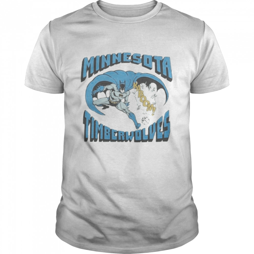 dC Comics Batman x Minnesota Timberwolves shirt