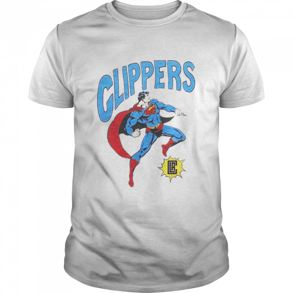 DC Comics Superman x Los Angeles Clippers shirt