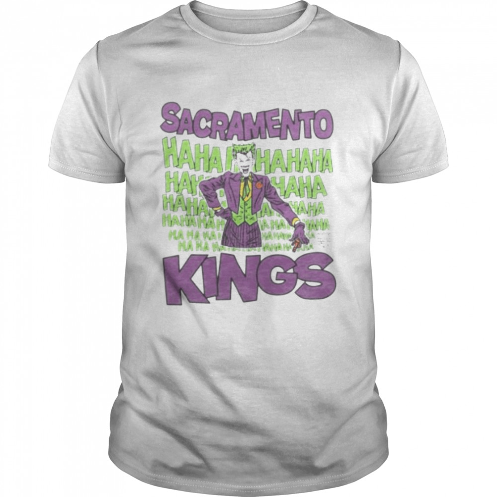 dC Comics The Joker x Sacramento Kings shirt