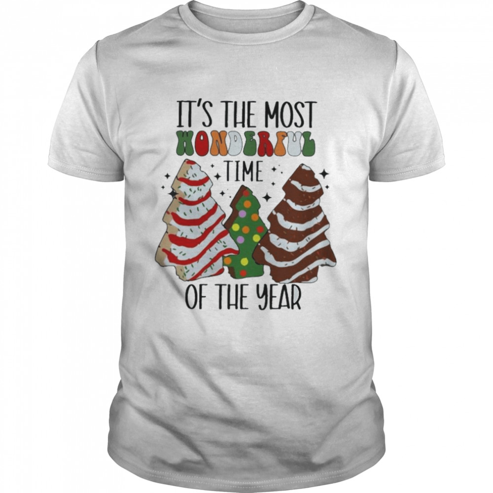 It’s The Most Wonderful Time Of The Year Christmas Tree Cake shirt