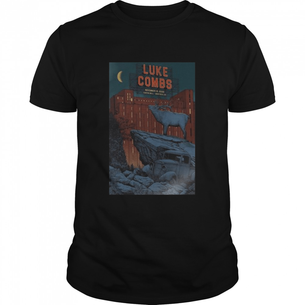 Luke combs montreal qc nov 18th 2022 centre bell qc shirt