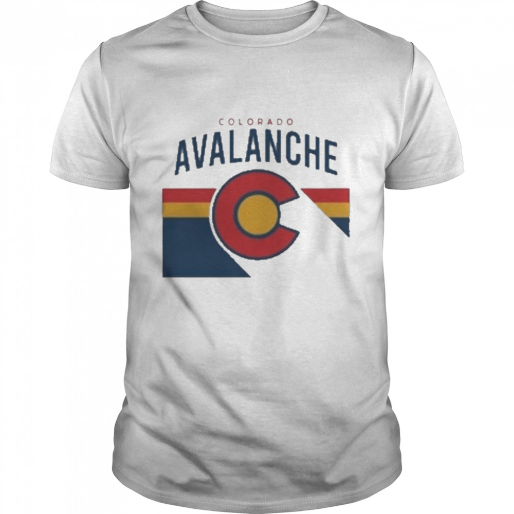 Nhl Colorado avalanche team jersey inspired t-shirt