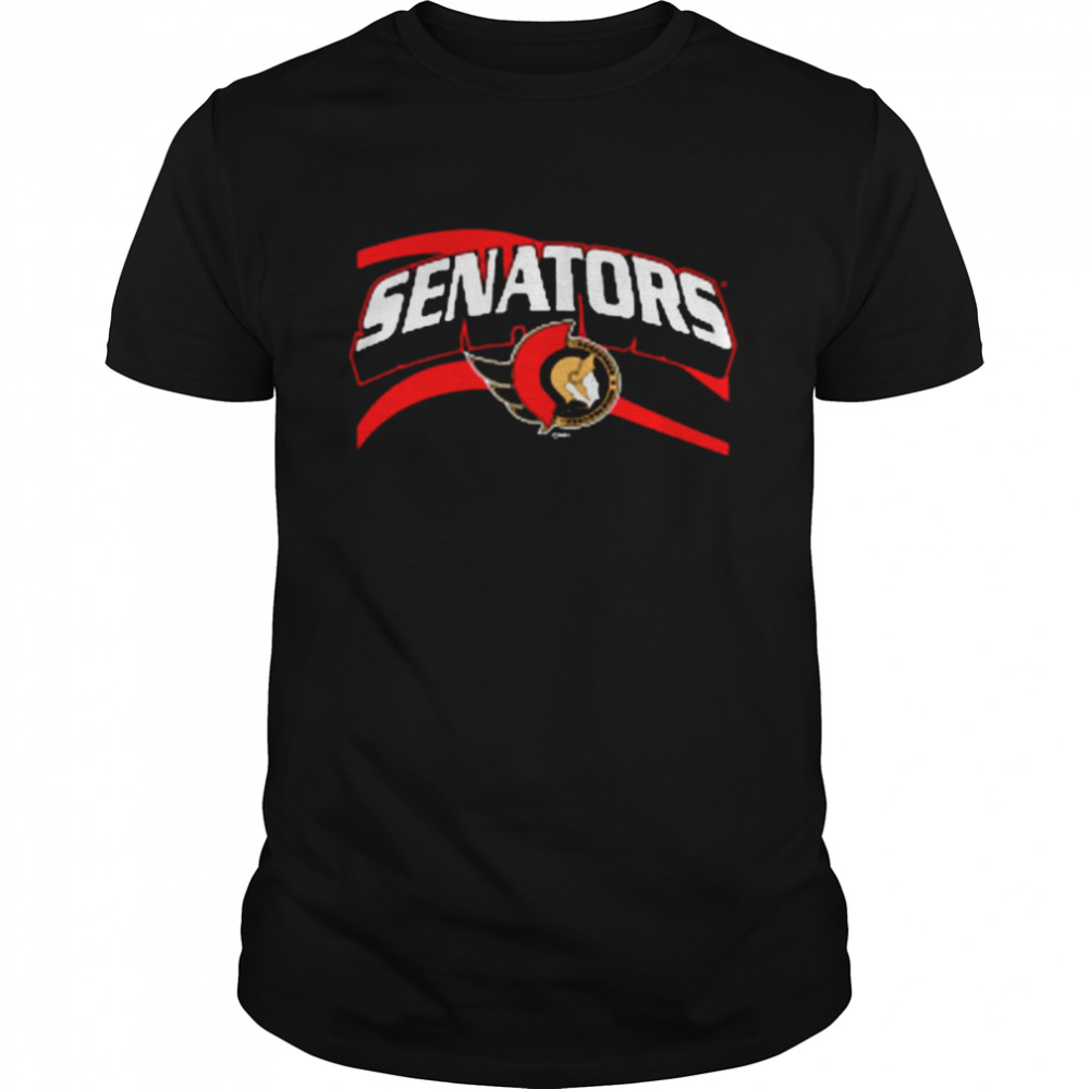 Nhl ottawa senators black team jersey inspired shirt