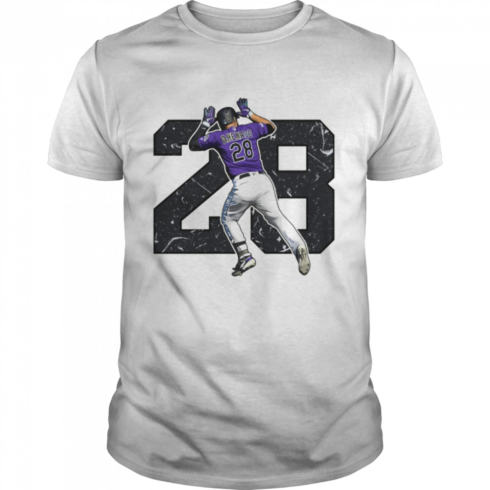 Nolan Arenado With 28 Numbers shirt