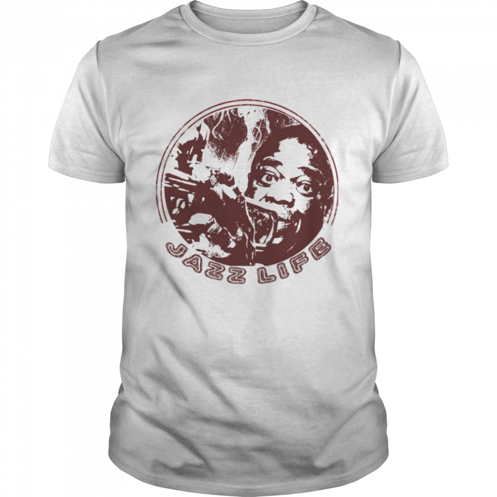 Retro The Jazz Life Louis Armstrong shirt