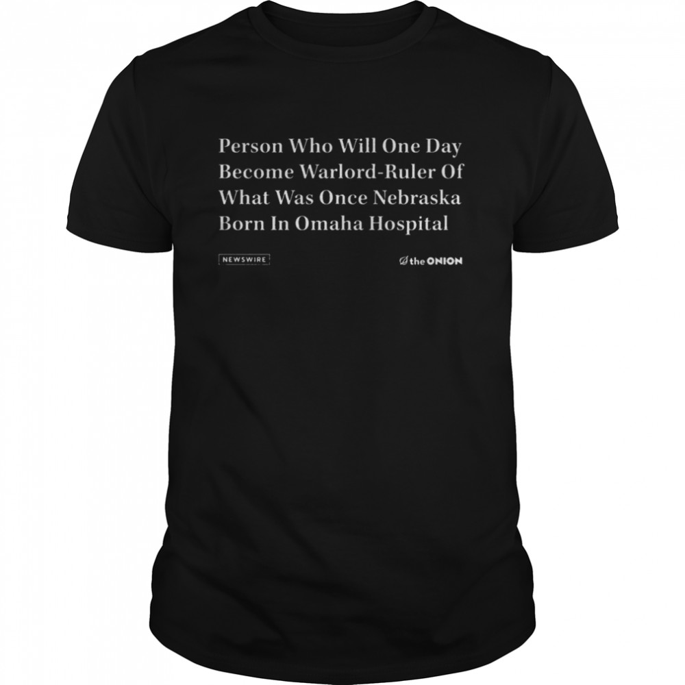 The onion omaha hospital vintage shirt