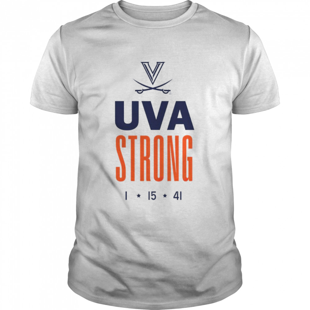 Virginia Cavaliers UVA Strong 1 15 41 shirt